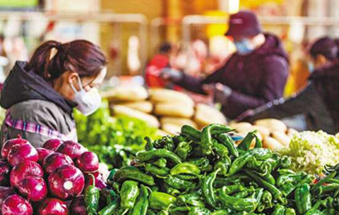 安徽合肥农贸市场改造让市民“菜篮子”拎得更舒心