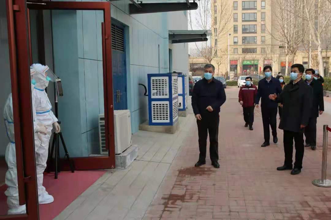 德州市副市长范宇新走访慰问市疾控中心一线工作人员