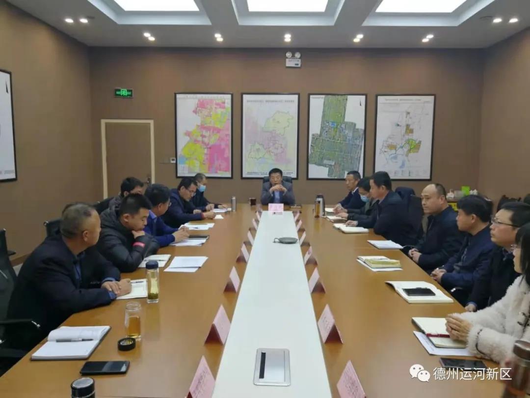 抓开工、赶进度！德州运河新区全力推进城建和民生项目