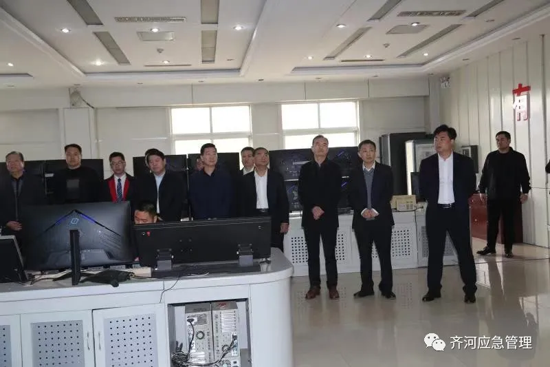 德州市在齐河县组织开展矿井水害事故应急演练活动