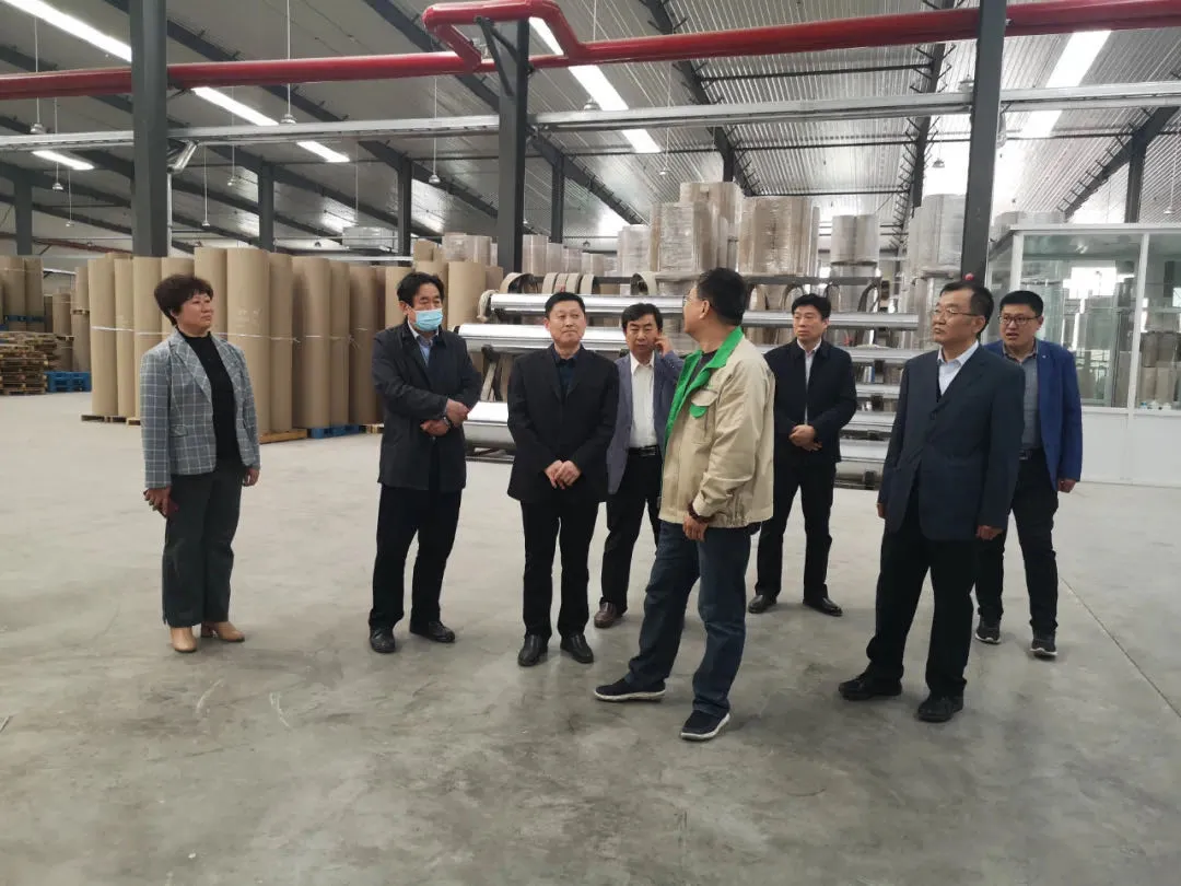 德州市工商联到平原调研造纸和印刷产业链及商会工作