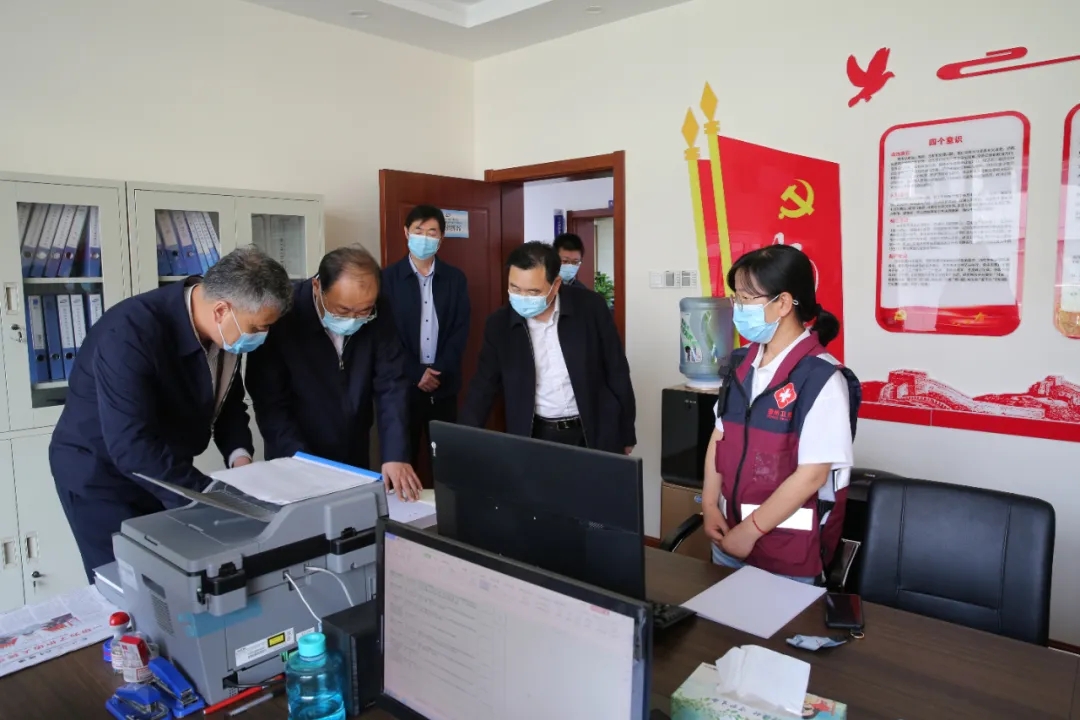 德州市委书记田卫东到市疾控中心调研疫情防控工作