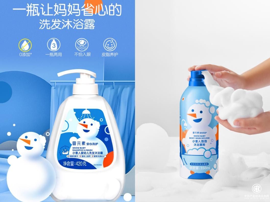 婴元素产品科学分龄，争做更适合中国宝宝的母婴洗护品牌
