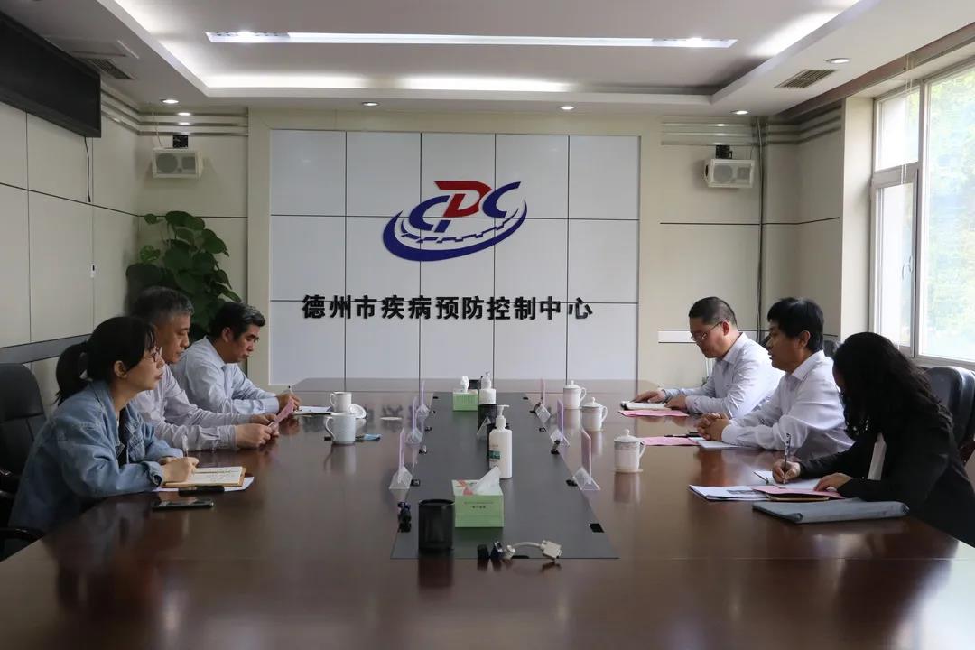 德州市委党史学习教育第八巡回指导组在市疾控中心督导工作