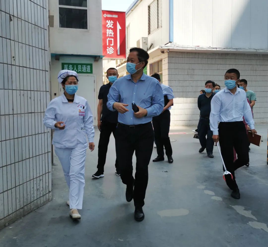 德州市人民医院党委书记程吉东带队督导疫情防控、安全生产等工作