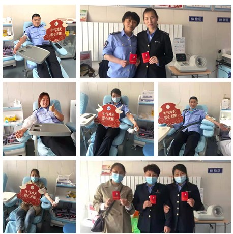 关爱你我 一路同行----德州市公交公司开展无偿献血活动