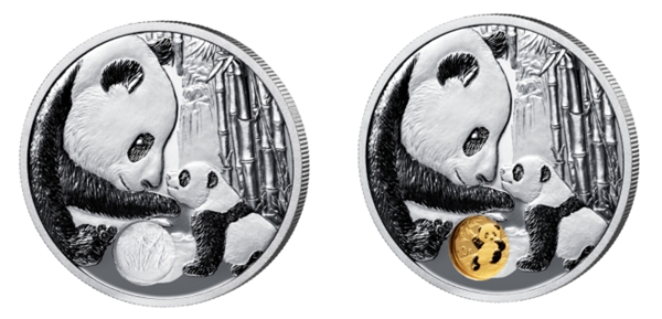 限量发行的熊猫图案纪念章面世 世界流浪币章大家庭迎中国新成员