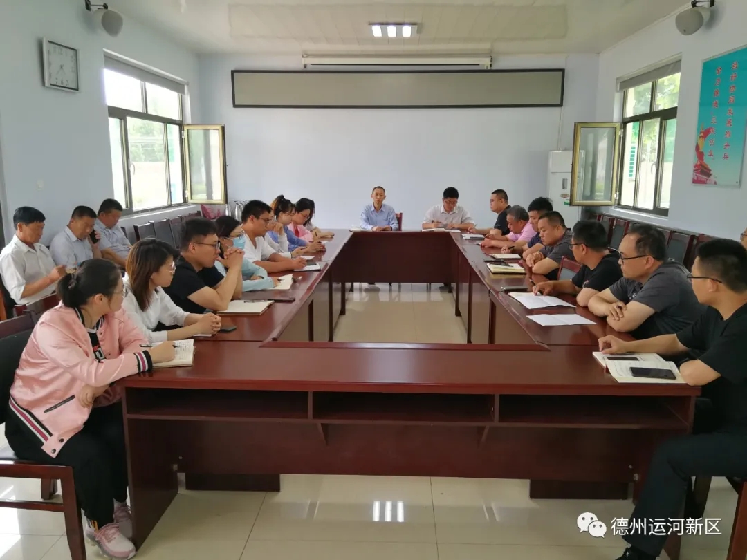 国家卫生城市复审--德州运河新区国家卫生城市复审工作组进驻赵虎镇