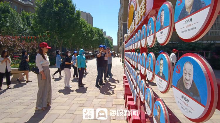 走“新”又贴“心”！乐陵市安居社区党史教育送入家门