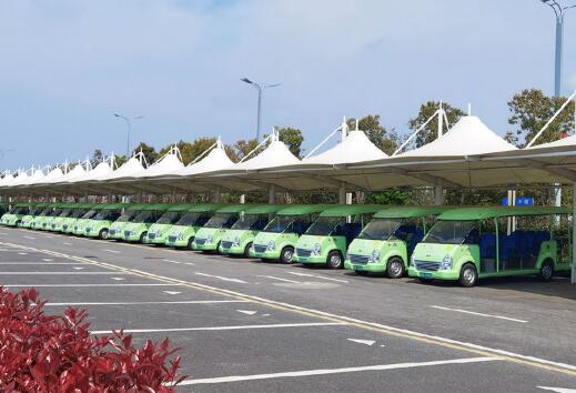 五菱观光车已进驻国内50%以上5A级景区