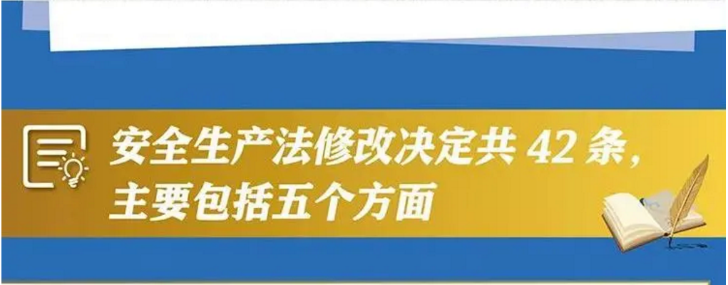 一图读懂修改后的安全生产法