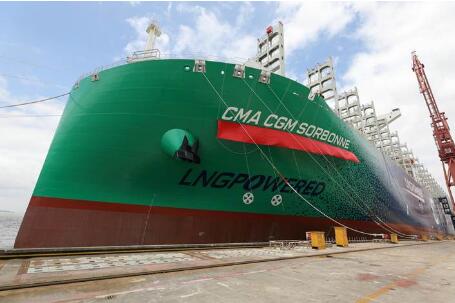 中国船舶集团建造的9艘双燃料动力集装箱船全部交付