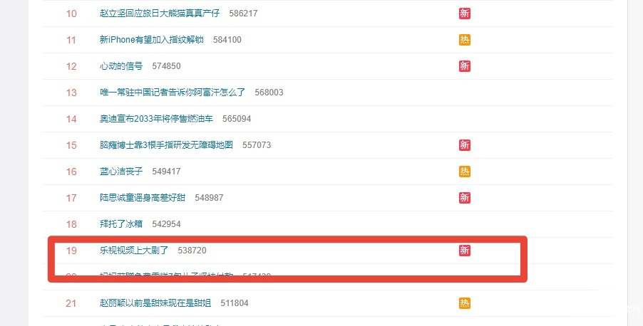 乐视视频又上热搜 这次是因为《海上繁花》等大剧上新 