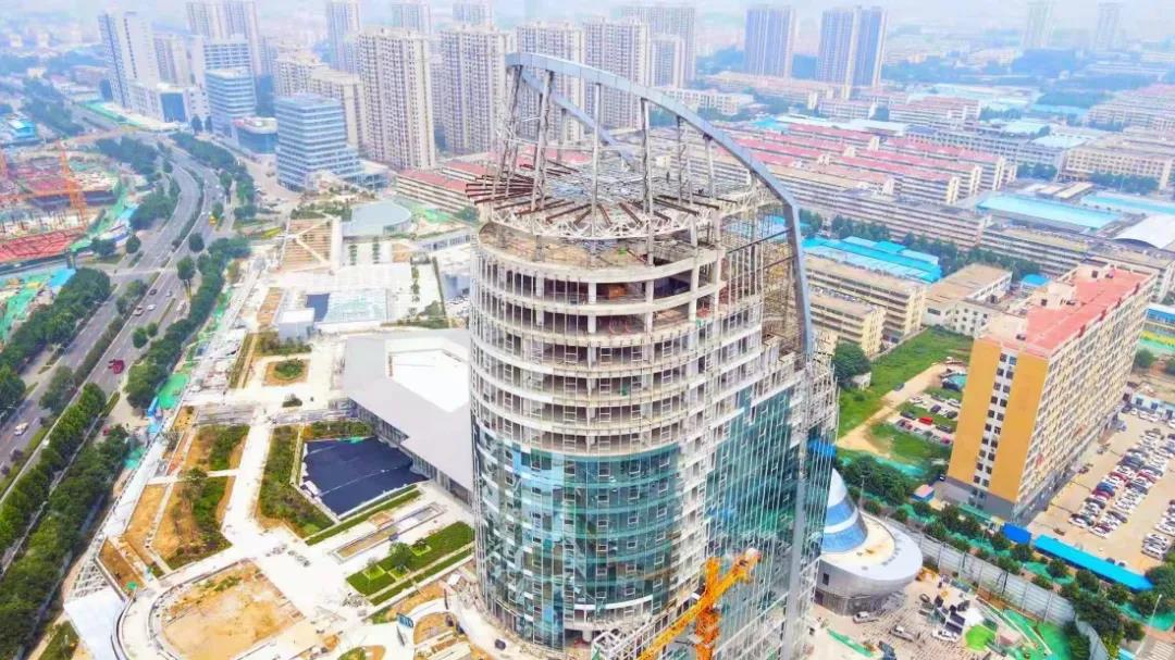 济宁任城这一地标型城市综合体11月底建成运营！