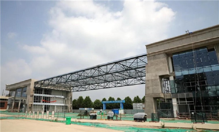 济宁高新保税物流中心项目（B型）计划在年底竣工