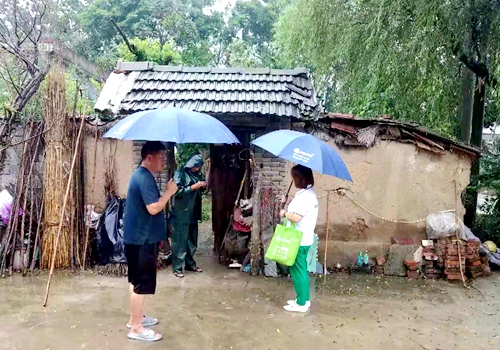 郯城县花园镇全面落实防汛防灾措施应对“烟花”来袭