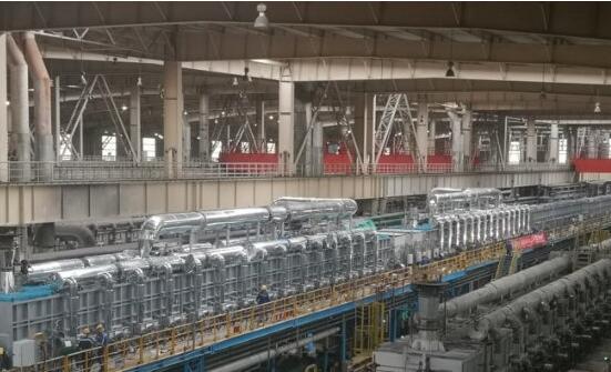 国内首条极薄规格高牌号无取向硅钢生产线在太钢投产