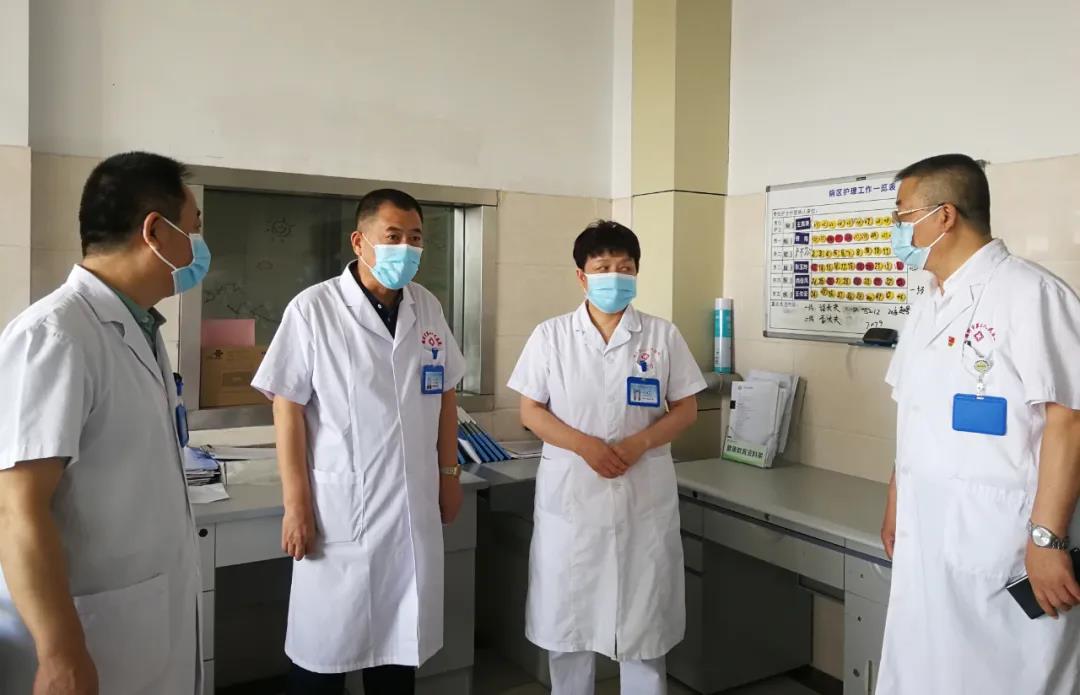 德州市第二人民医院党委书记高立民带队深入一线督导疫情防控工作