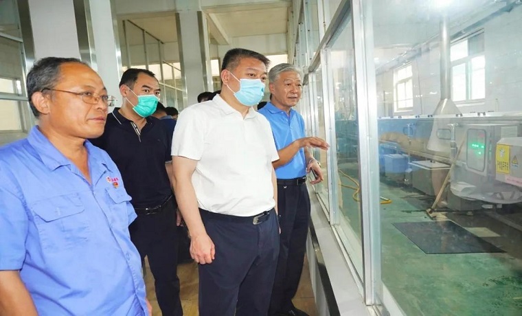 于胜涛到济宁玉堂酱园有限责任公司现场办公