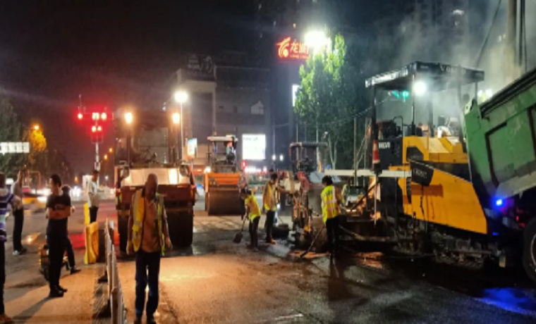 济宁健康路改造工程23天实现主车道全面通车