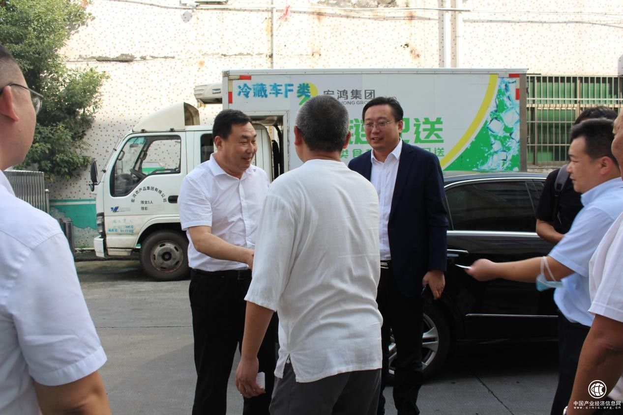 宏鸿要闻|中共博野县委书记领导一行来莅临宏鸿调研并洽谈合作