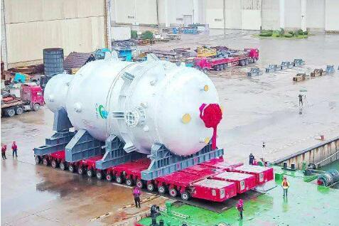 世界最大SD专利环氧乙烷反应器研制成功