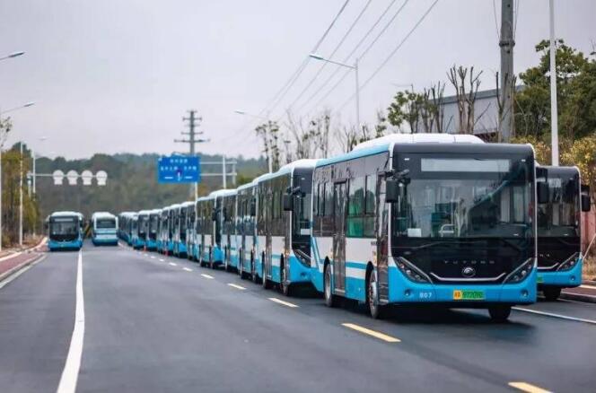 构建绿色交通体系 225辆宇通纯电动客车将在长沙投运