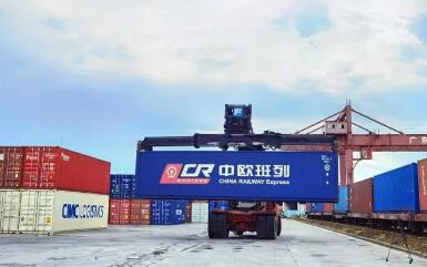 2022年一季度广州中欧（亚）班列开行数实现倍增