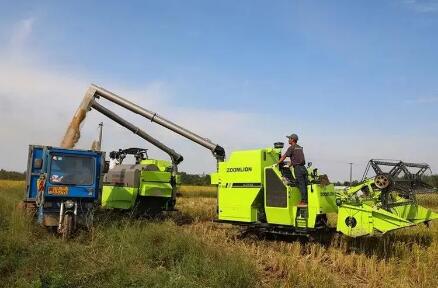 中联重科水稻机获印度补贴认证