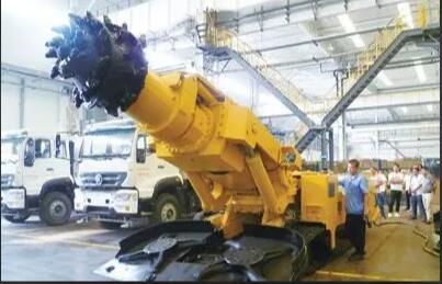 石煤机跨界研制隧道掘进机获成功