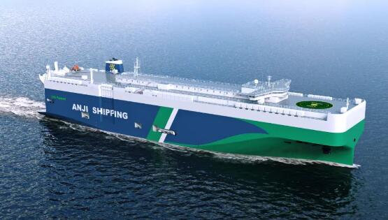 江南造船开建全球在建最大双燃料动力汽车运输船