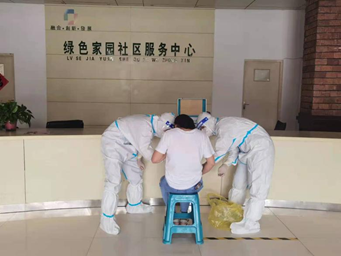 山东济宁高新区柳行街道战“疫”纪实