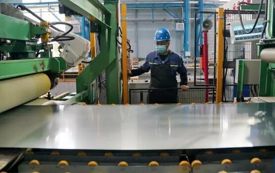 世界首条新能源汽车用电工钢生产线投产