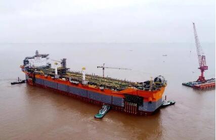 世界最大天然气处理浮式储卸油平台竣工