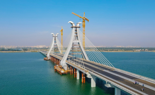 北海跨海第一桥主体工程全面完工