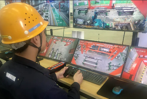 全国首例5G+智能制造项目在广西钢铁投用