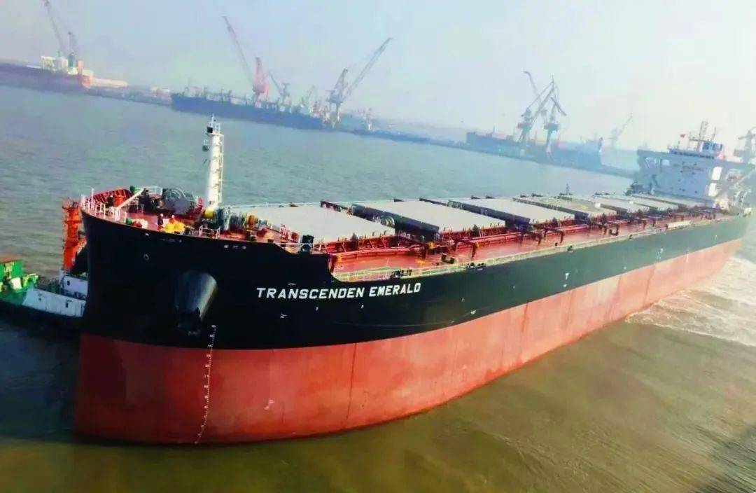 大连造船山船重工交付新年首船 实现开门红