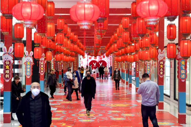 兔年新春中国消费市场加速回暖