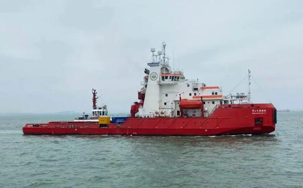 中国船舶助力“中山大学极地”号华丽转身