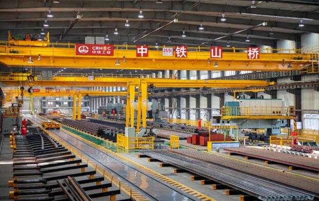 中铁工业制造的孟加拉国铁路道岔成功发运