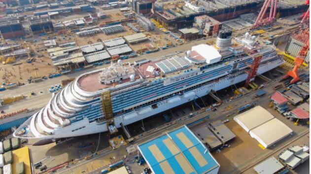 交船11艘 中国船舶集团上海三大船企一季度实现“开门红”