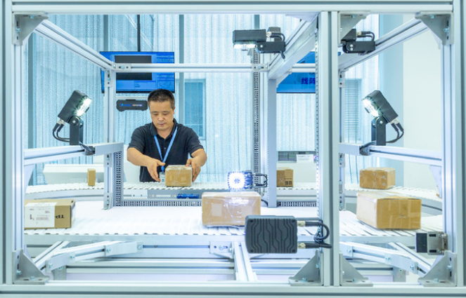 一个产能单位里的科创力｜一条快递传送带蕴藏的“智造”密码