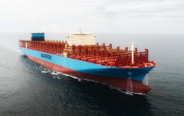 15500TEU大型集装箱船“马士基 查尔斯顿”号命名交付