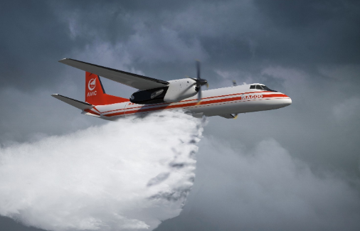 国产“新舟”60灭火飞机成功首飞