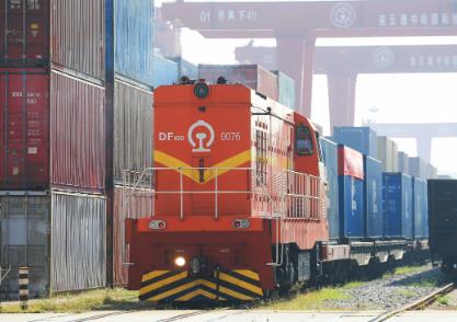 连云港中欧班列8月运量同比增长73.98%