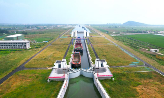 引江济淮一期工程全线通航
