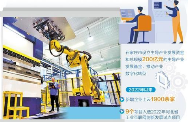 河北石家庄“以数为媒”做强实体经济