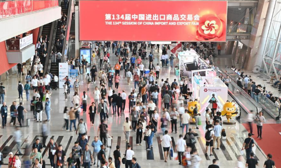第134届广交会规模再创新高 外贸积极因素不断积蓄