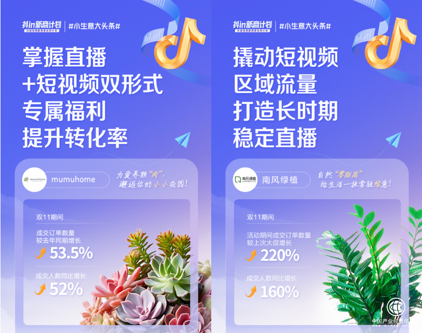 双11开局即爆发，「抖in新商计划」助力中小商家实现生意跃迁