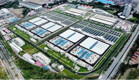 上海建工“搭积木”建设亚洲最大污水处理厂